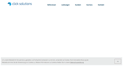 Desktop Screenshot of click-solutions.de